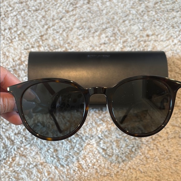 Saint Laurent Black Sunglasses Case - Picture 1 of 3